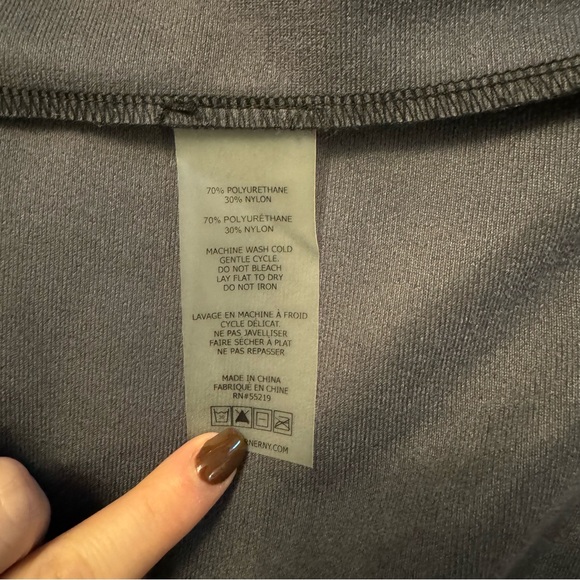 Revolve Leather Button Down - Picture 4 of 4